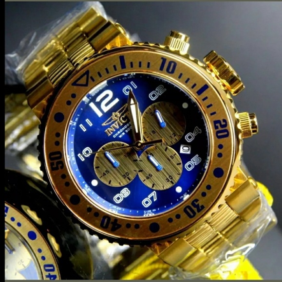 2 LEFT IN STOCK-NEW INVICTA COMBAT CHRONOGRAPH